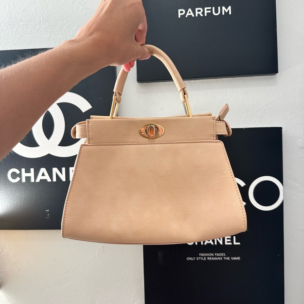 Chic Tan Satchel by Chanel